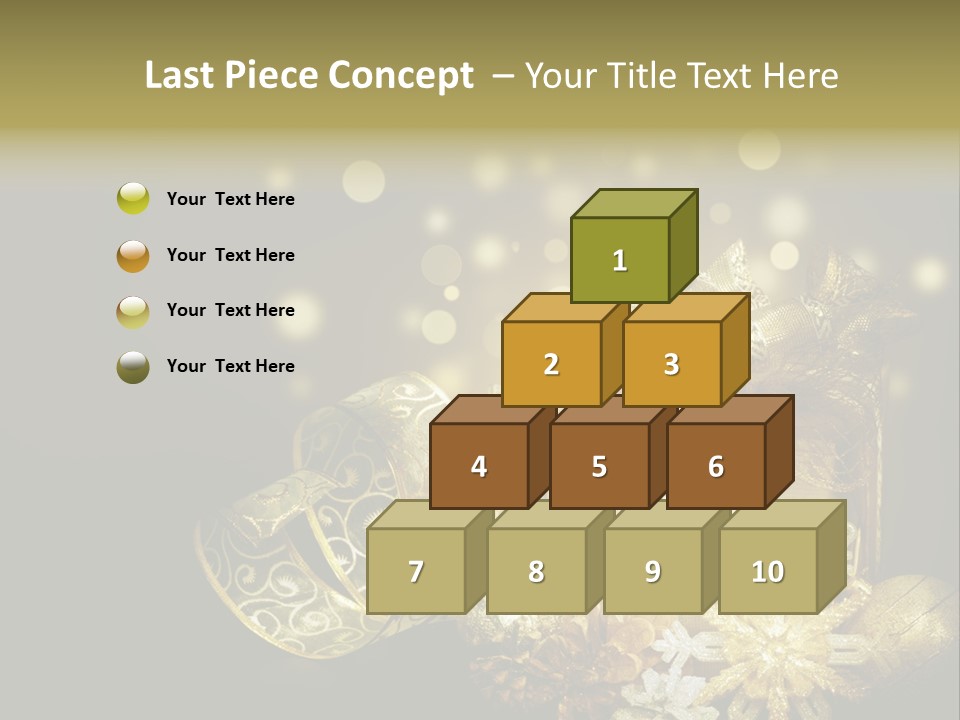 Eve Magic Gold PowerPoint Template
