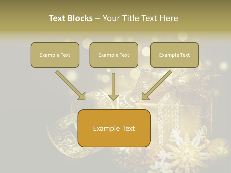 Eve Magic Gold PowerPoint Template