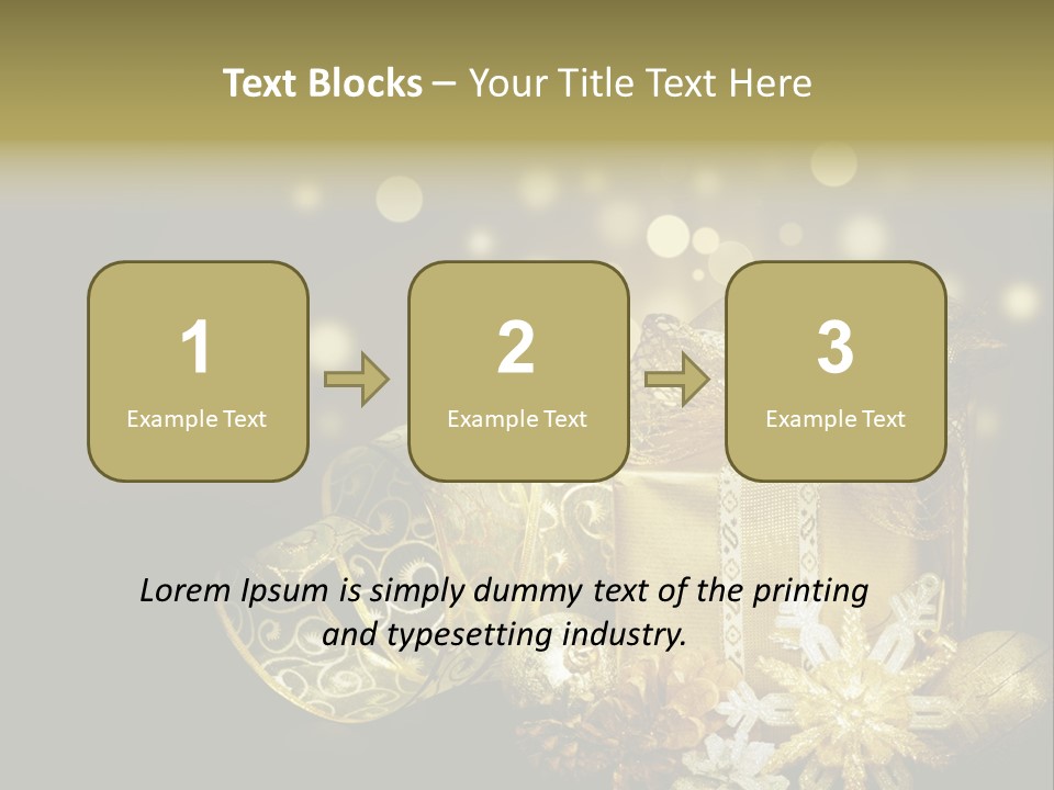 Eve Magic Gold PowerPoint Template