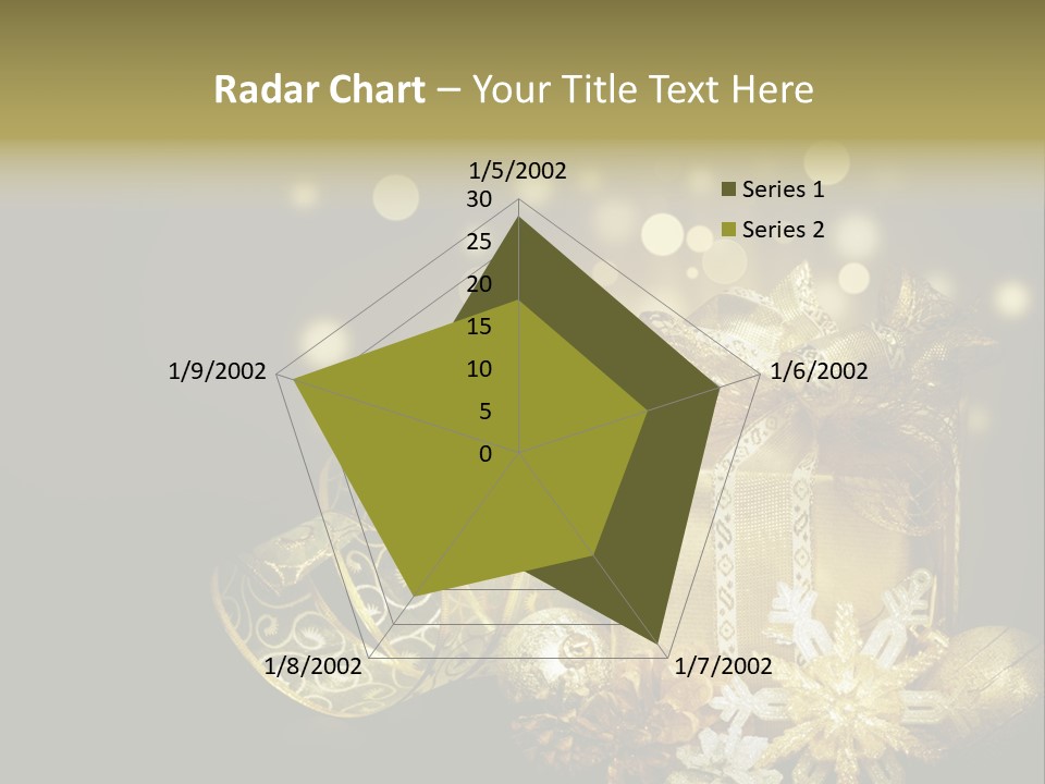 Eve Magic Gold PowerPoint Template