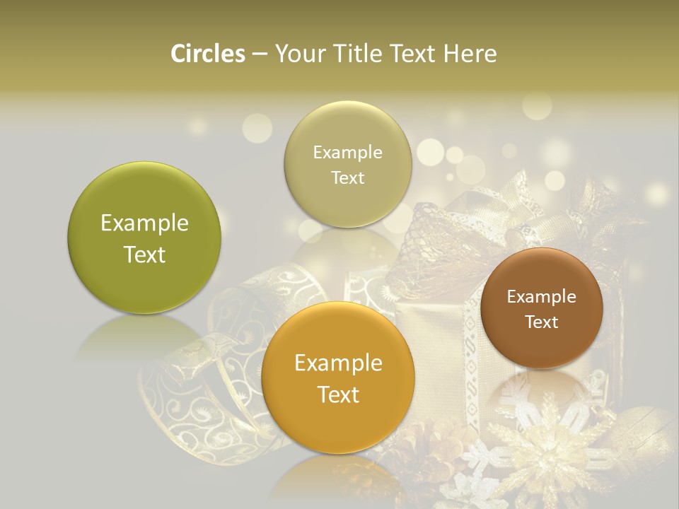 Eve Magic Gold PowerPoint Template