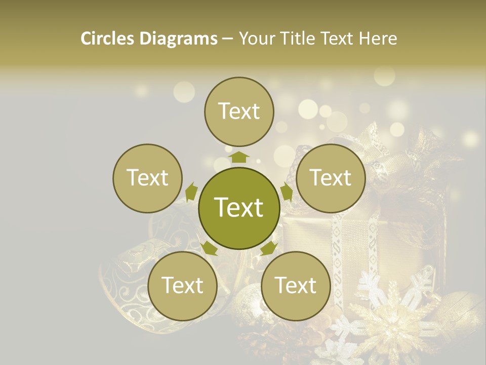 Eve Magic Gold PowerPoint Template