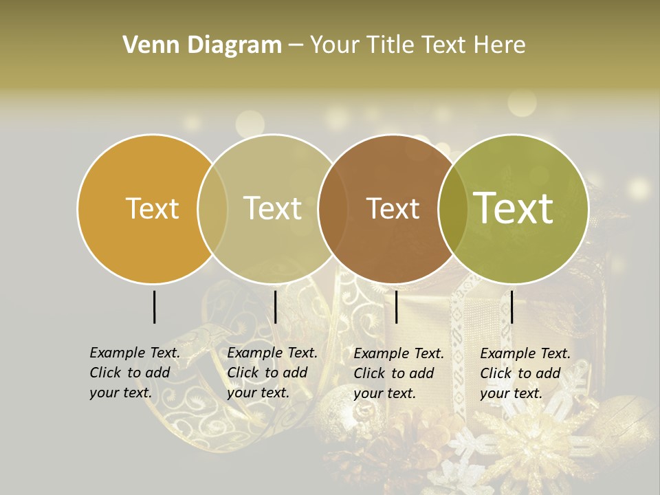 Eve Magic Gold PowerPoint Template