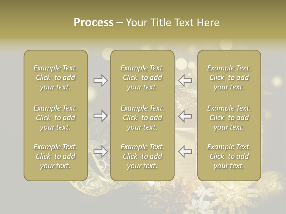 Eve Magic Gold PowerPoint Template