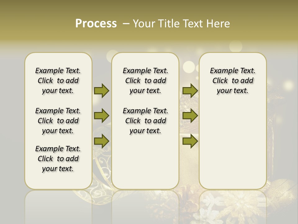 Eve Magic Gold PowerPoint Template