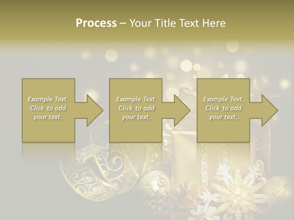 Eve Magic Gold PowerPoint Template