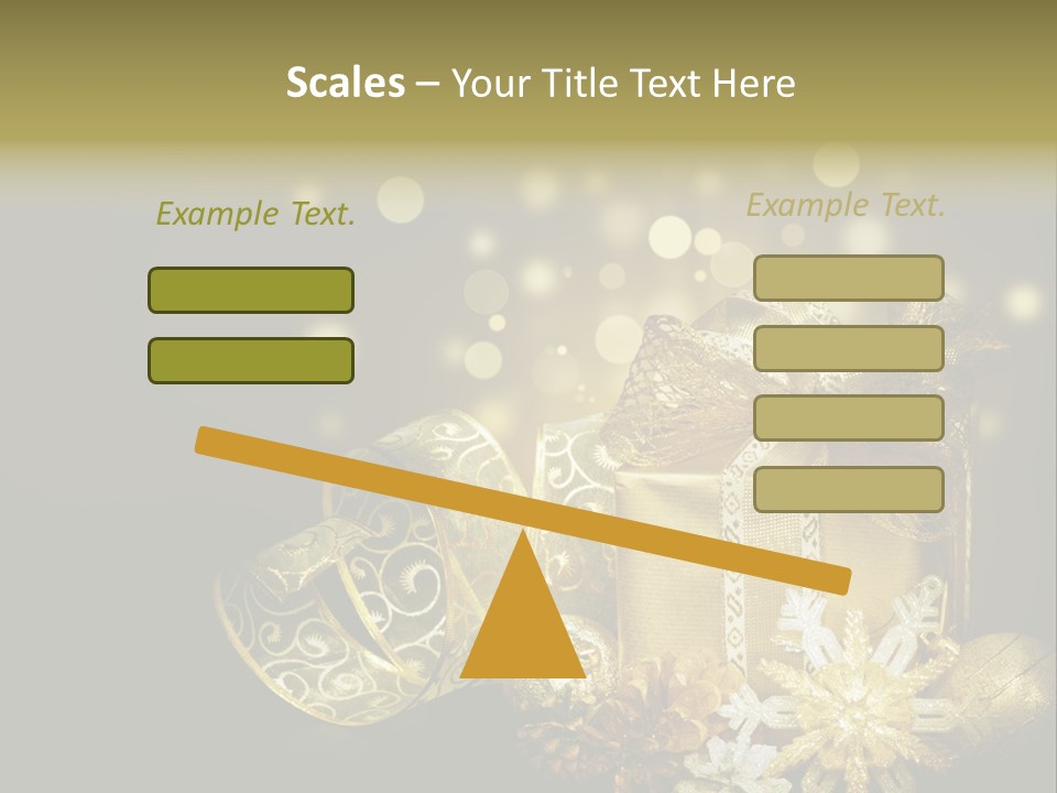 Eve Magic Gold PowerPoint Template