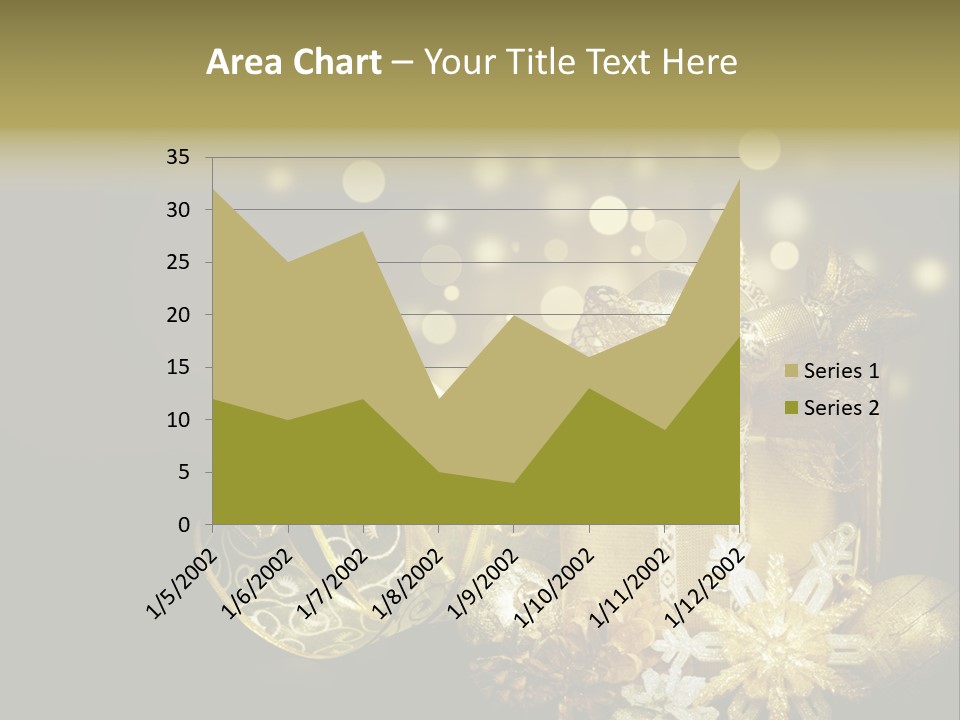 Eve Magic Gold PowerPoint Template