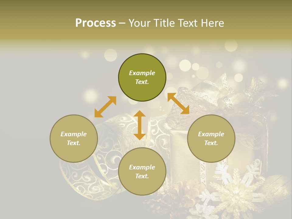 Eve Magic Gold PowerPoint Template