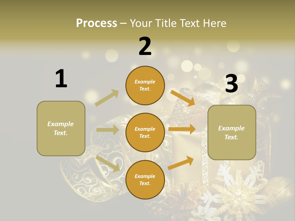 Eve Magic Gold PowerPoint Template
