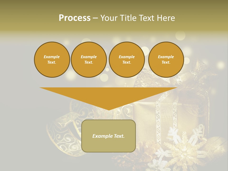 Eve Magic Gold PowerPoint Template