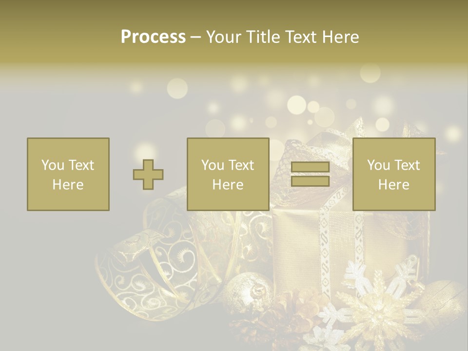 Eve Magic Gold PowerPoint Template