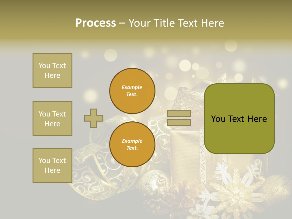 Eve Magic Gold PowerPoint Template