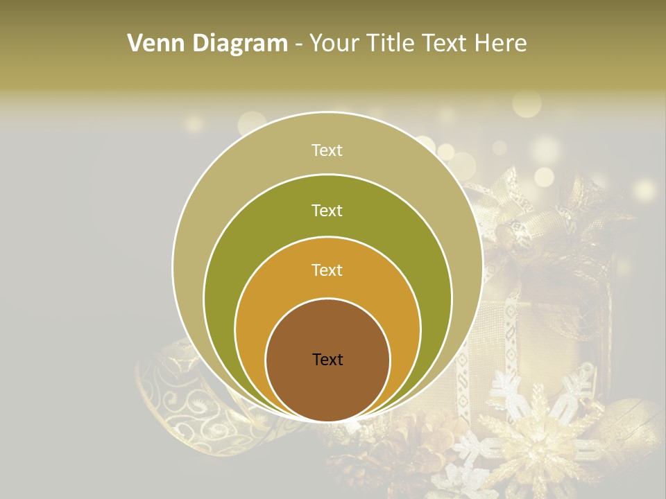 Eve Magic Gold PowerPoint Template