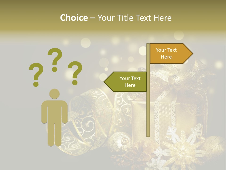 Eve Magic Gold PowerPoint Template