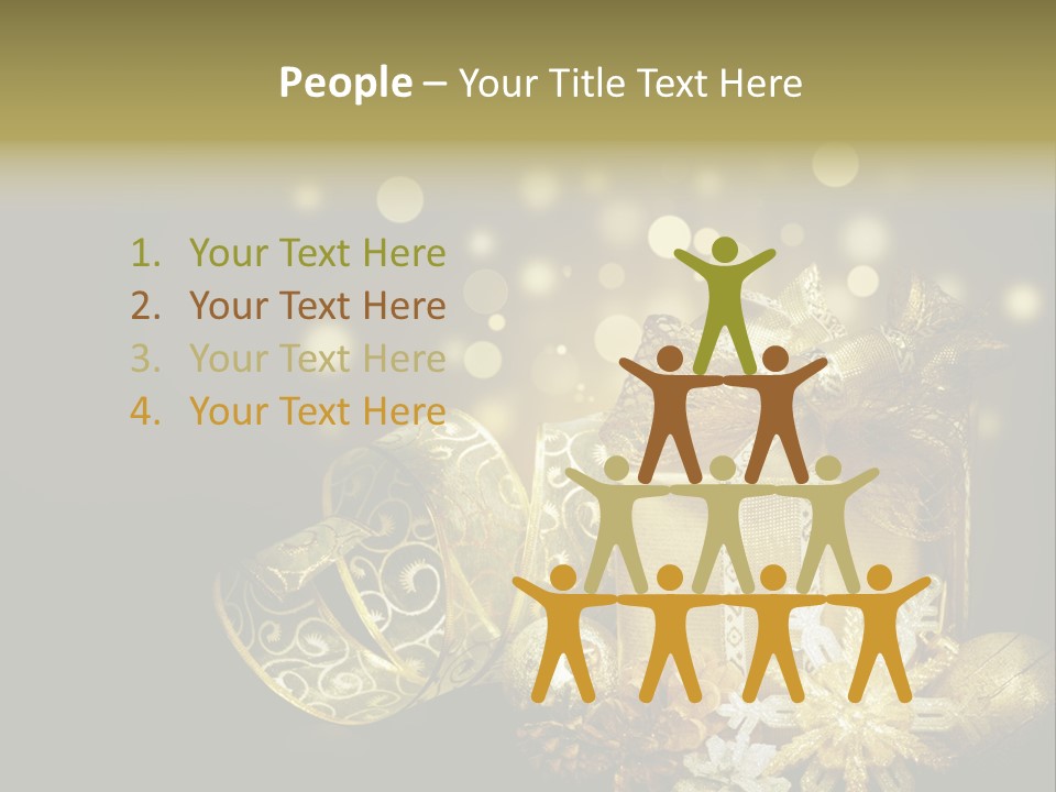 Eve Magic Gold PowerPoint Template