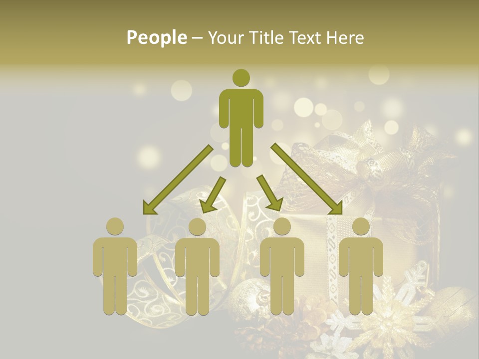 Eve Magic Gold PowerPoint Template