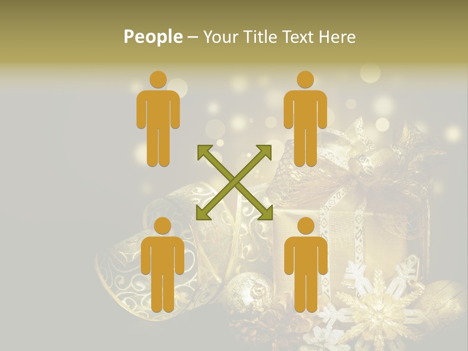 Eve Magic Gold PowerPoint Template
