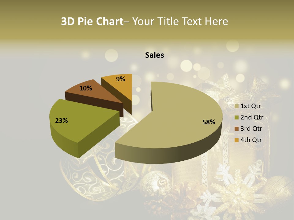 Eve Magic Gold PowerPoint Template