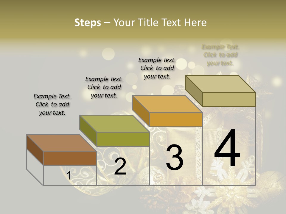 Eve Magic Gold PowerPoint Template