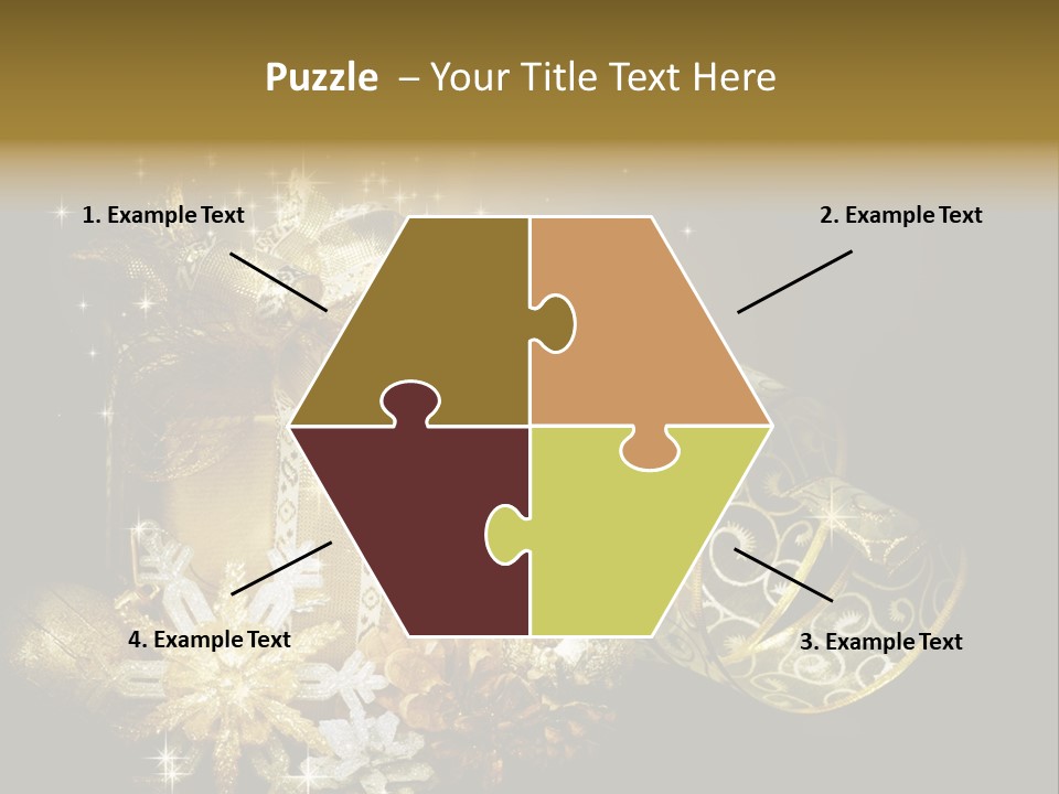 Post Brown Shiny PowerPoint Template