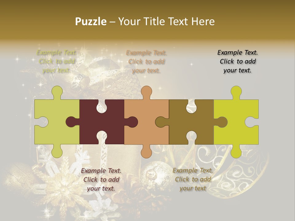 Post Brown Shiny PowerPoint Template