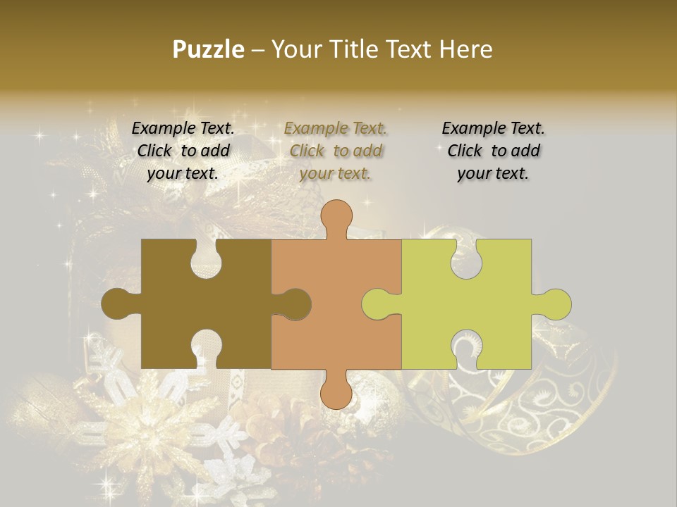 Post Brown Shiny PowerPoint Template