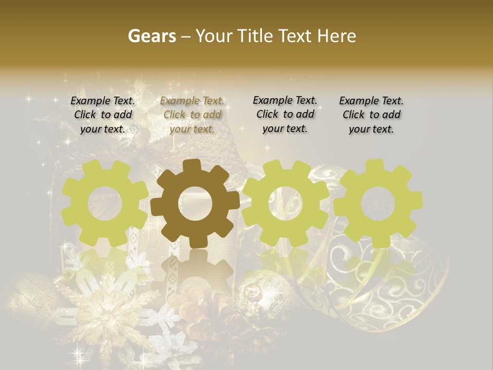 Post Brown Shiny PowerPoint Template