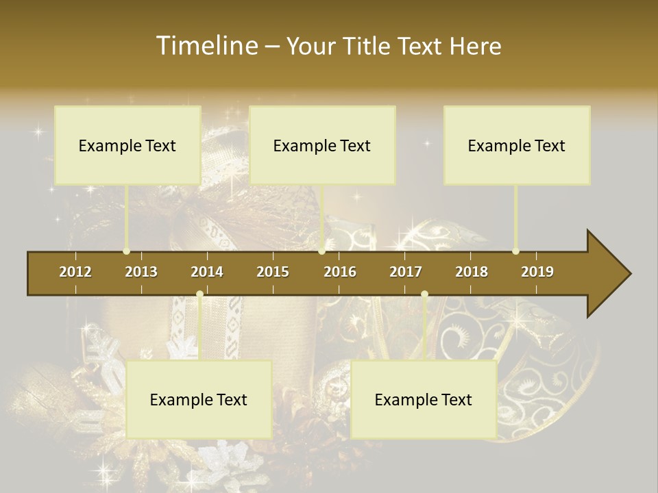 Post Brown Shiny PowerPoint Template