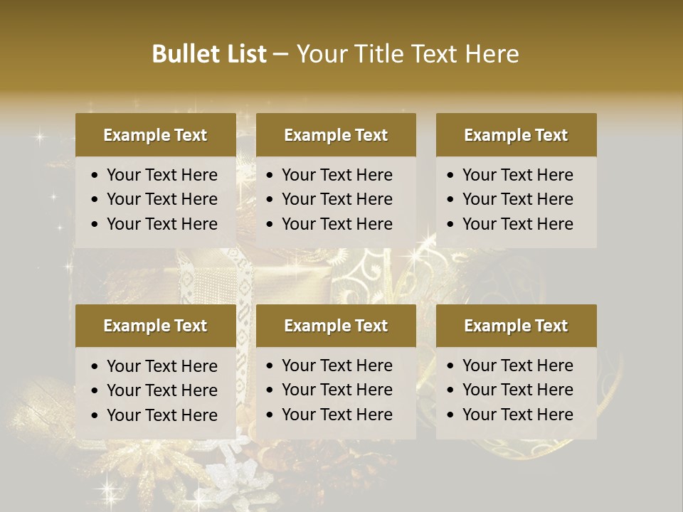 Post Brown Shiny PowerPoint Template