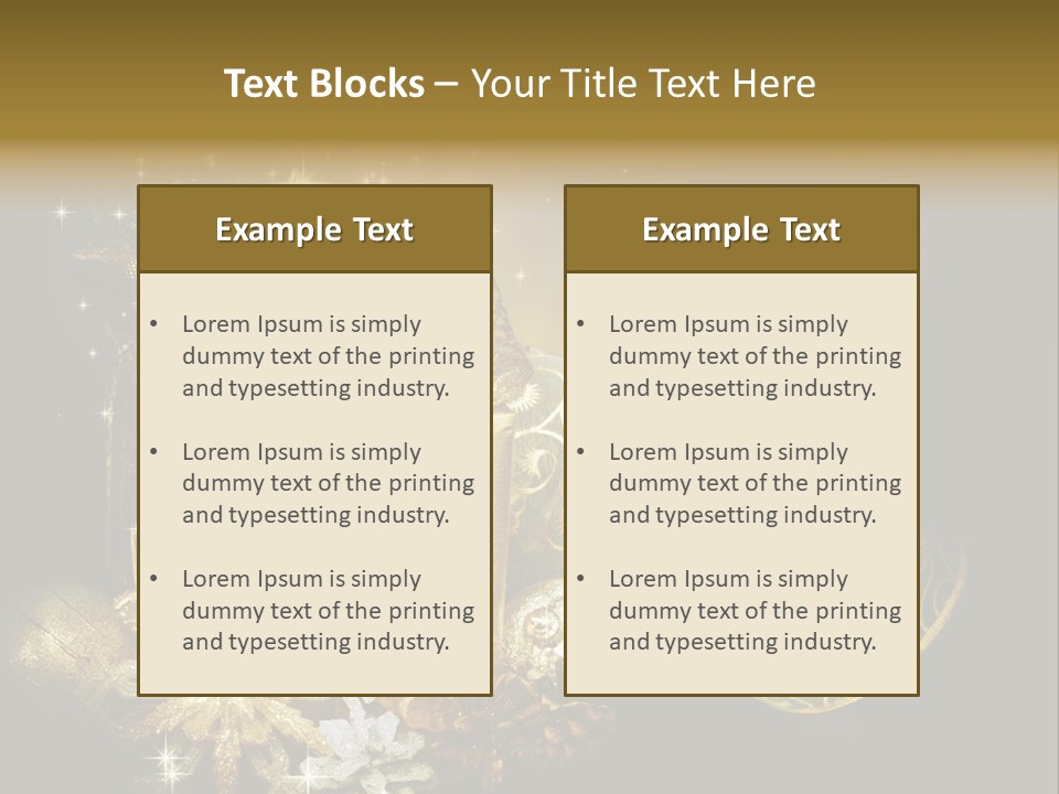 Post Brown Shiny PowerPoint Template