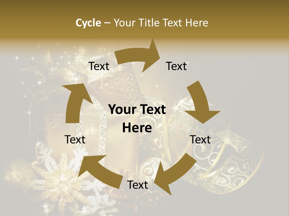 Post Brown Shiny PowerPoint Template