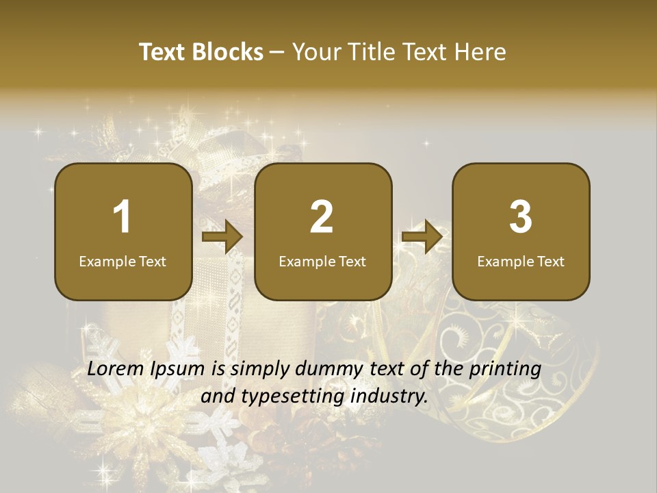 Post Brown Shiny PowerPoint Template