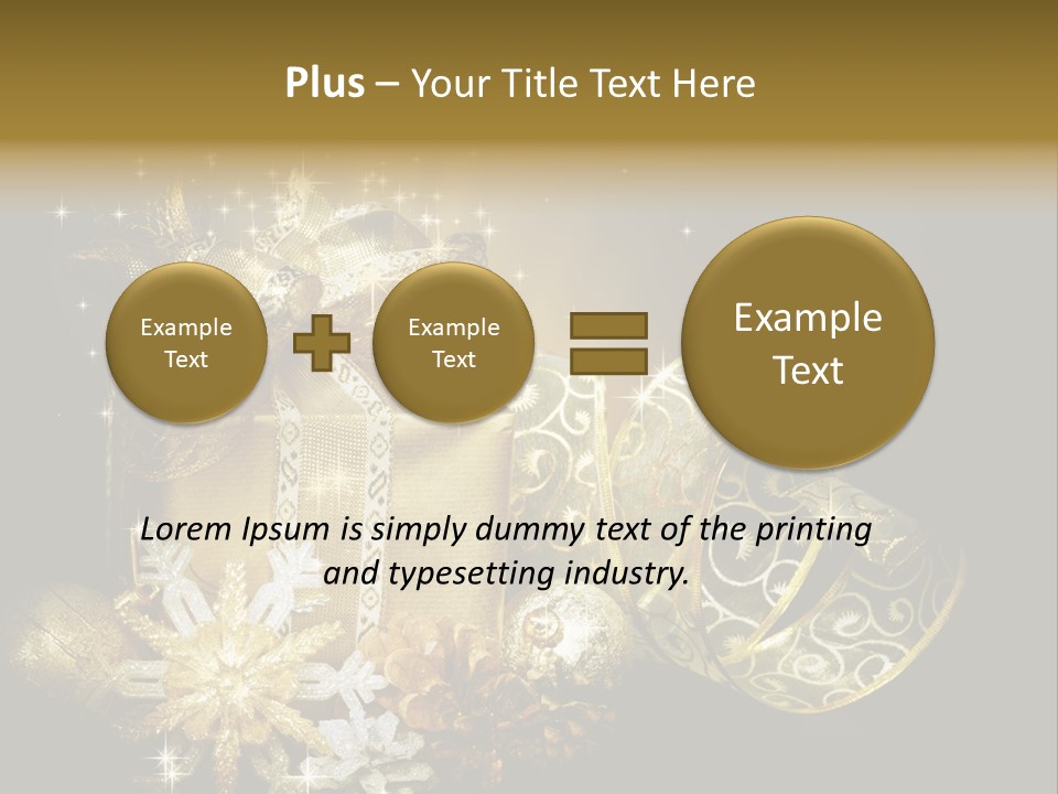 Post Brown Shiny PowerPoint Template