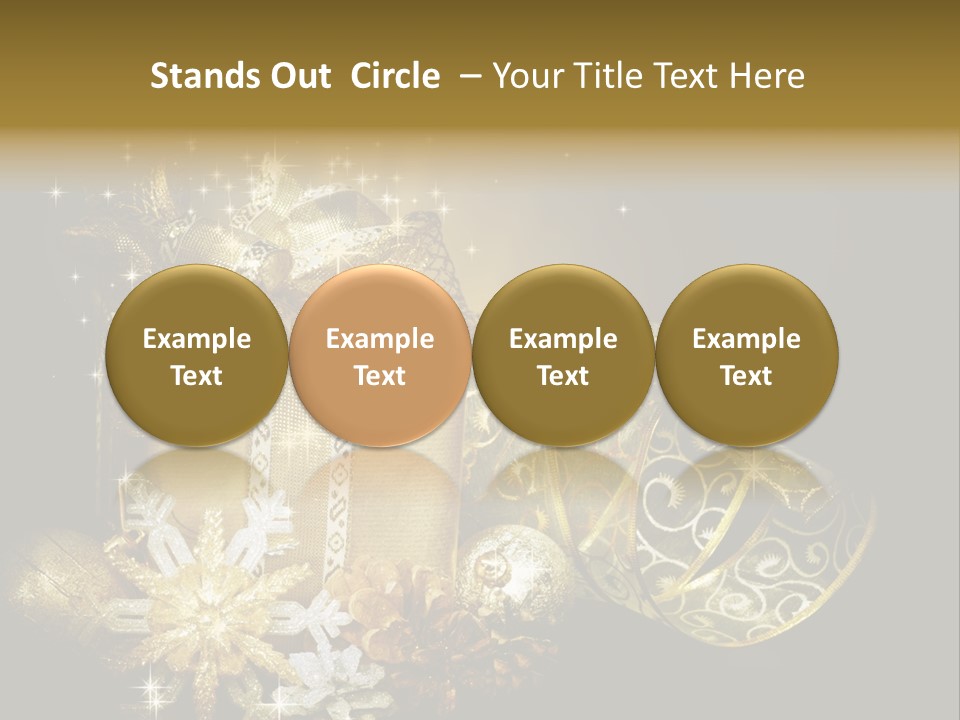 Post Brown Shiny PowerPoint Template