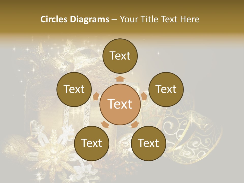 Post Brown Shiny PowerPoint Template