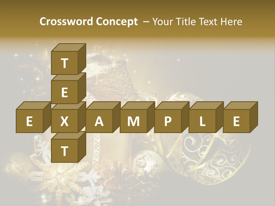 Post Brown Shiny PowerPoint Template