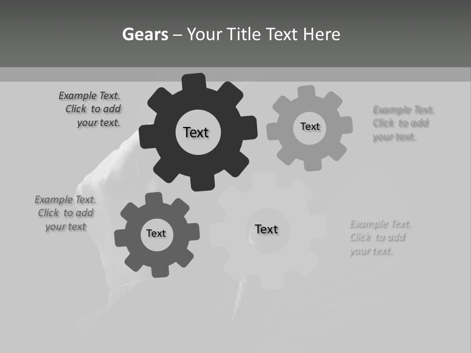 Beauty Studio Businessman PowerPoint Template