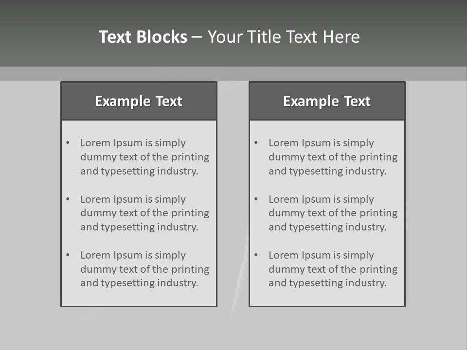 Beauty Studio Businessman PowerPoint Template