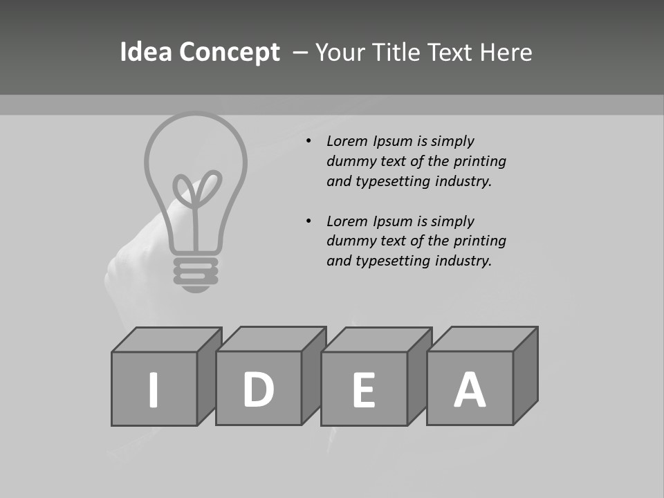 Beauty Studio Businessman PowerPoint Template