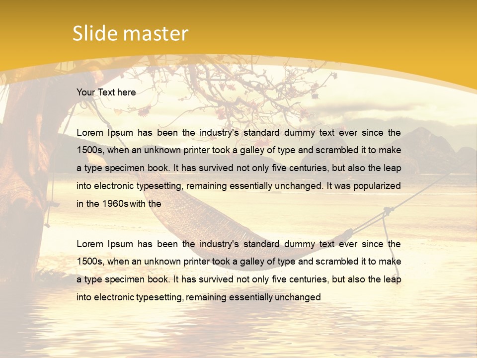 White Objects Transport PowerPoint Template