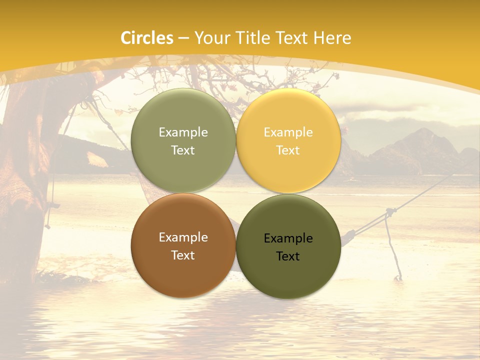 White Objects Transport PowerPoint Template