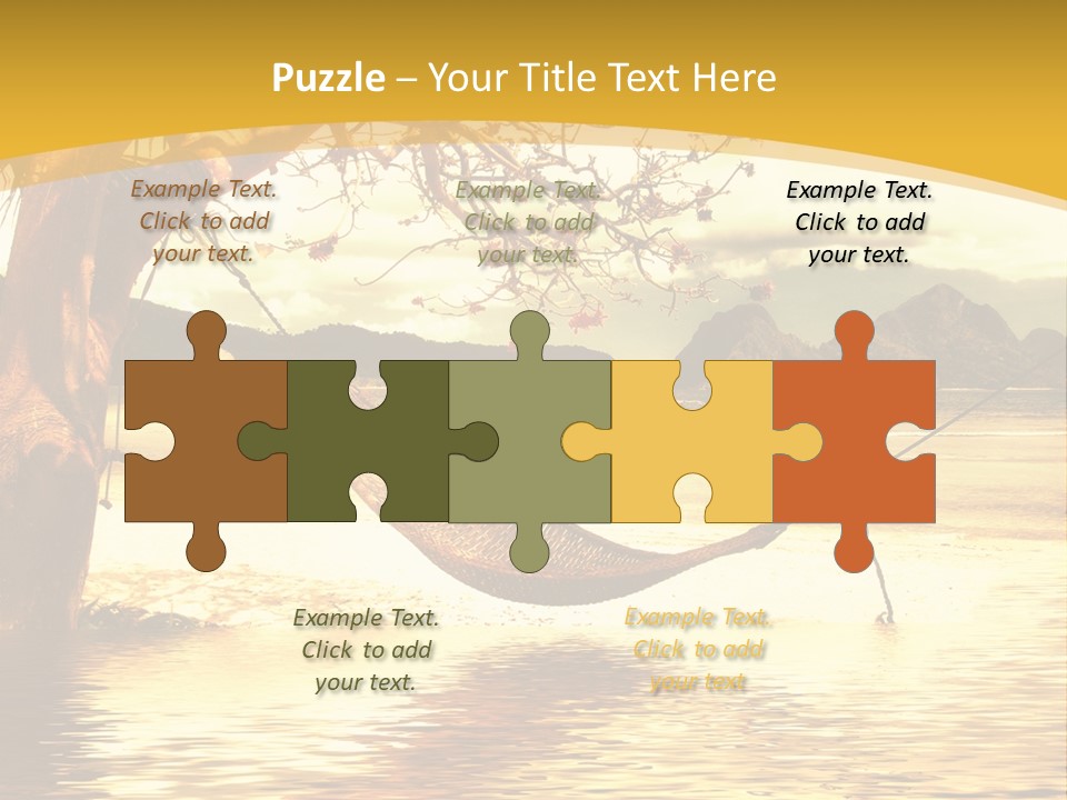 White Objects Transport PowerPoint Template