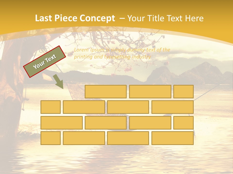 White Objects Transport PowerPoint Template