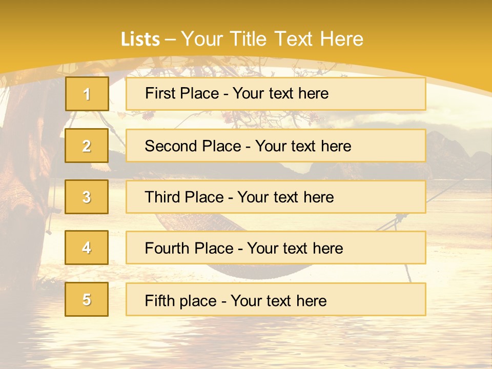 White Objects Transport PowerPoint Template