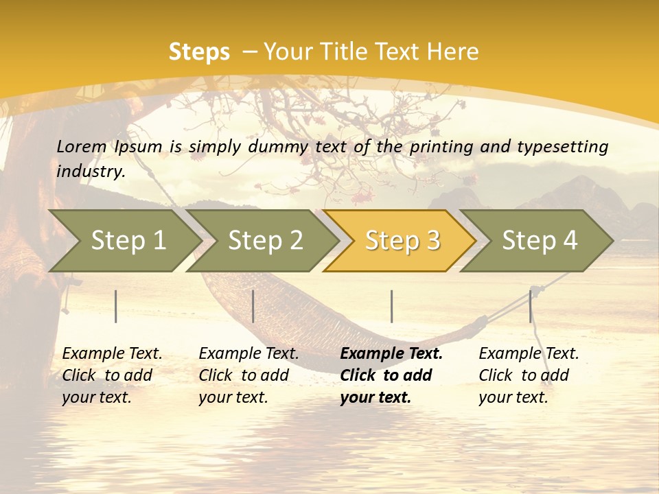 White Objects Transport PowerPoint Template