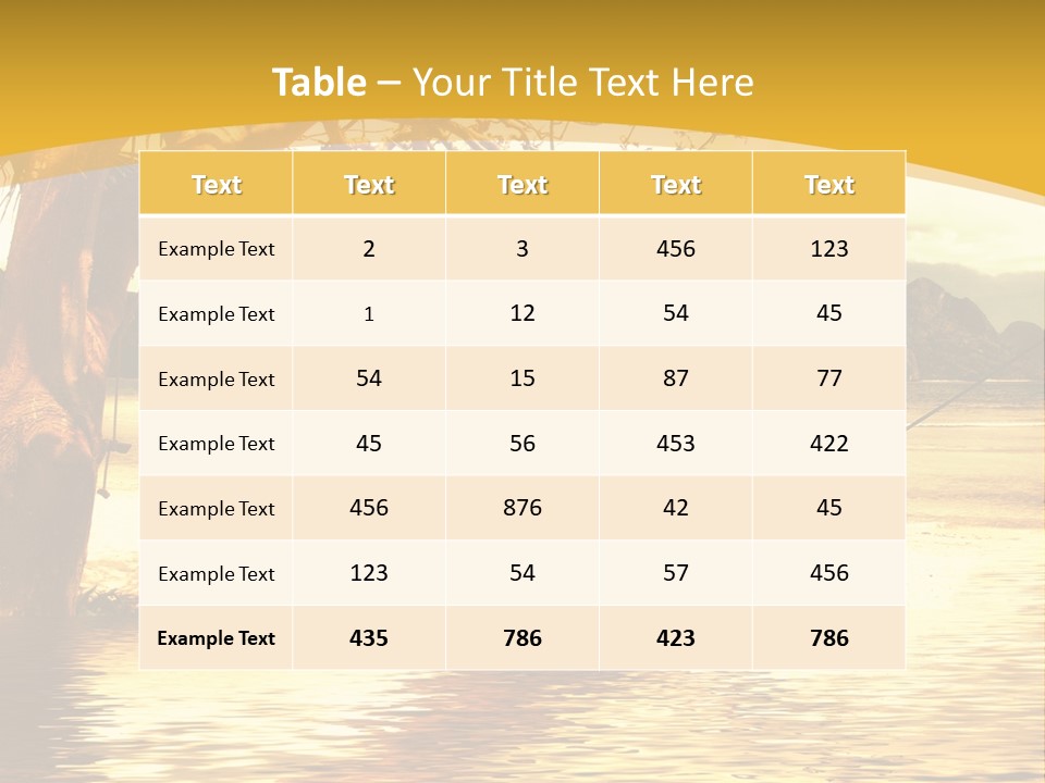 White Objects Transport PowerPoint Template