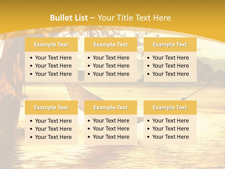 White Objects Transport PowerPoint Template