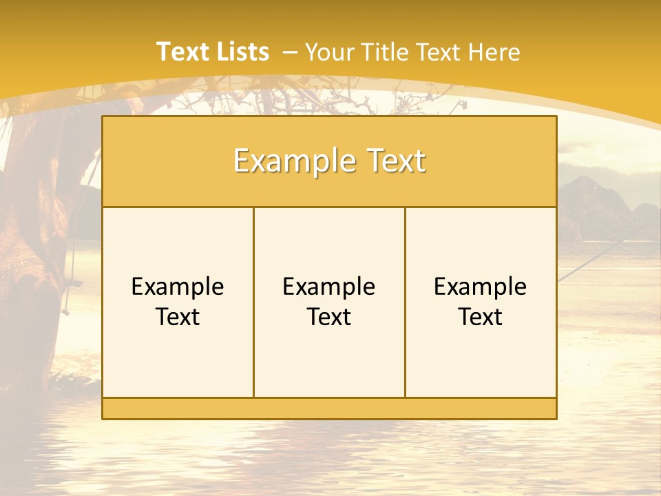 White Objects Transport PowerPoint Template