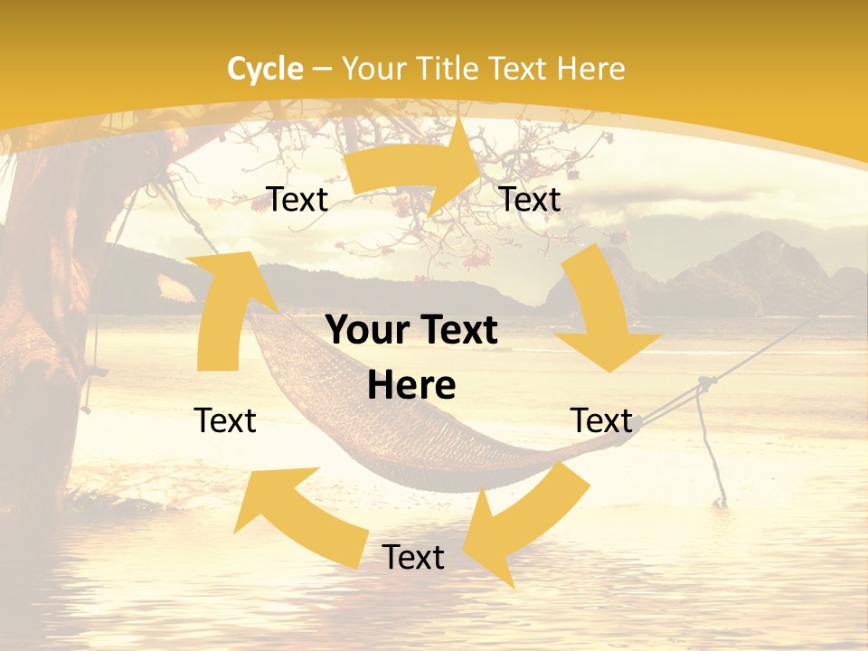 White Objects Transport PowerPoint Template